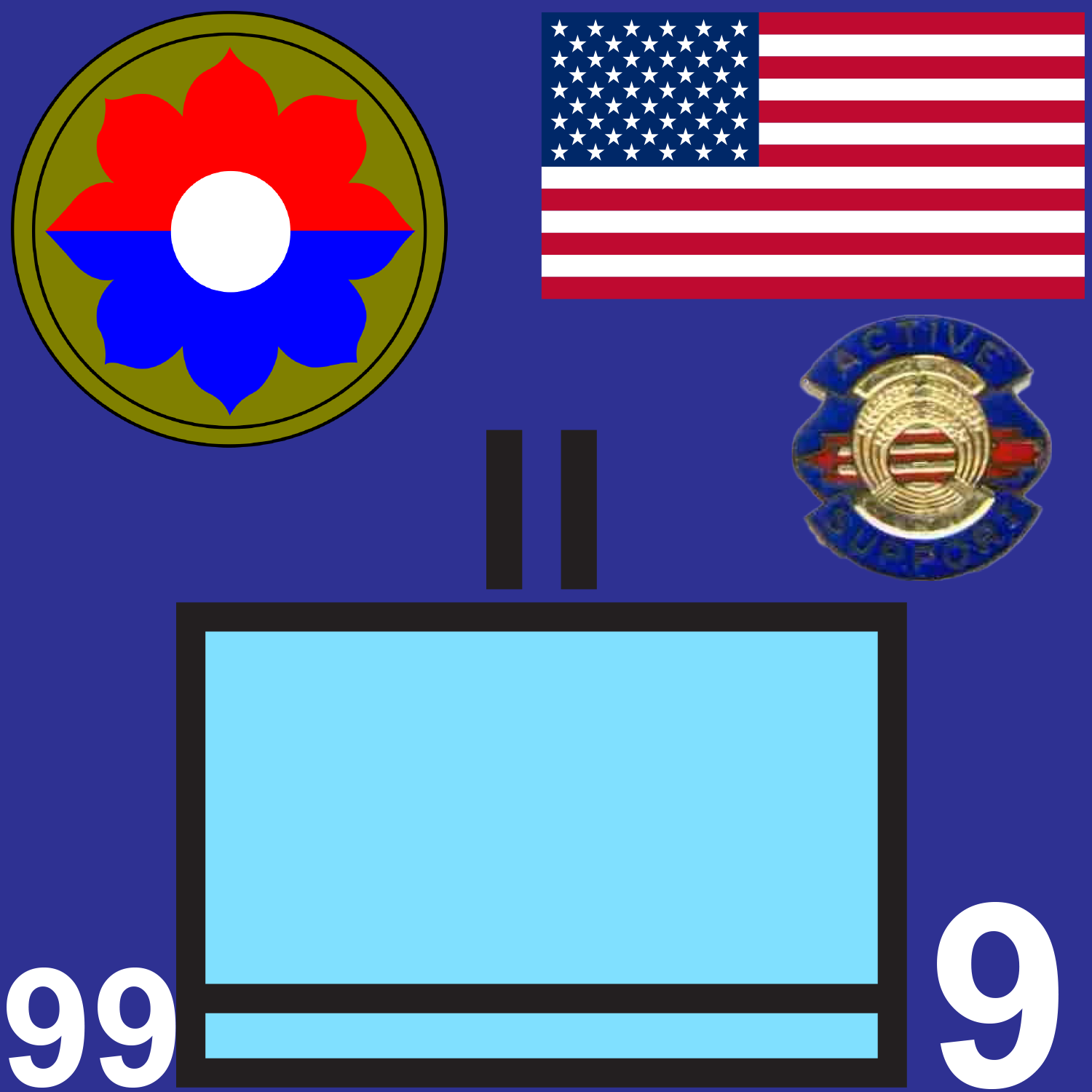 BLU 99 SPT BN short v1
